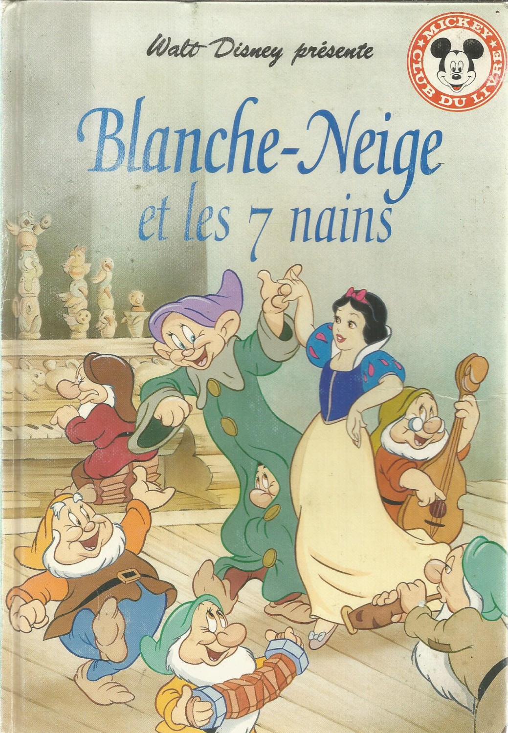 Disney 1994 Fève Blanche Neige & les 7 Nains Timide 