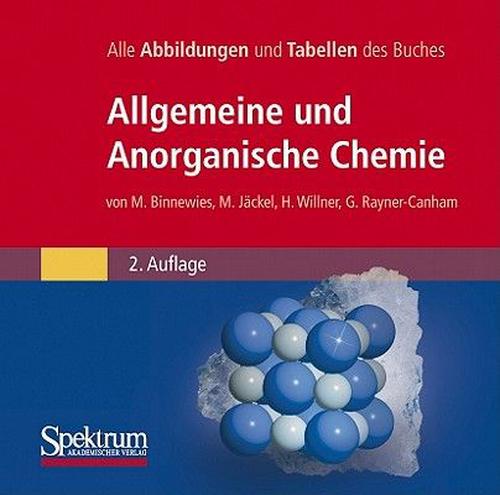 Bild-DVD, Allgemeine Und Anorganische Chemie: Alle Abbildungen Des Buches (Hardcover) - Michael Binnewies