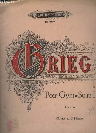 PEER GYNT - SUITE 1 - OPUS 46 - KLAVIER ZU 2 HÄNDEN - N°2420 ...