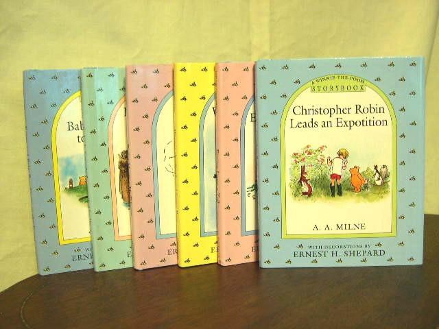 A WINNIE-THE-POOH STORYBOOK COLLECTION: CHRISTOPHER ROBIN LEADS AN EXPOTITION, EEYORE LOOSES A TAIL, KANGA AND BABY ROO COME TO THE FOREST, PIGLET ME