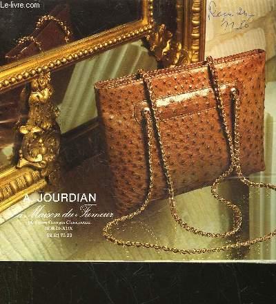 CATALOGUE - A. JOURDIAN - LA MAISON DU FUMEUR COLLECTIF [Bon] [Couverture souple]