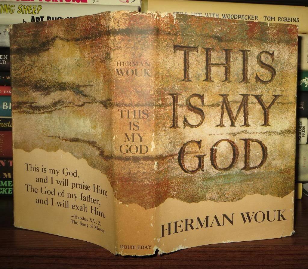 THIS IS MY GOD by Wouk, Herman Hardcover (1959) First Edition; Early