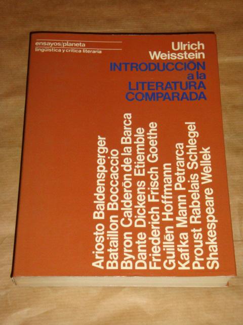 Introducción a la literatura comparada - Ulrich Weisstein