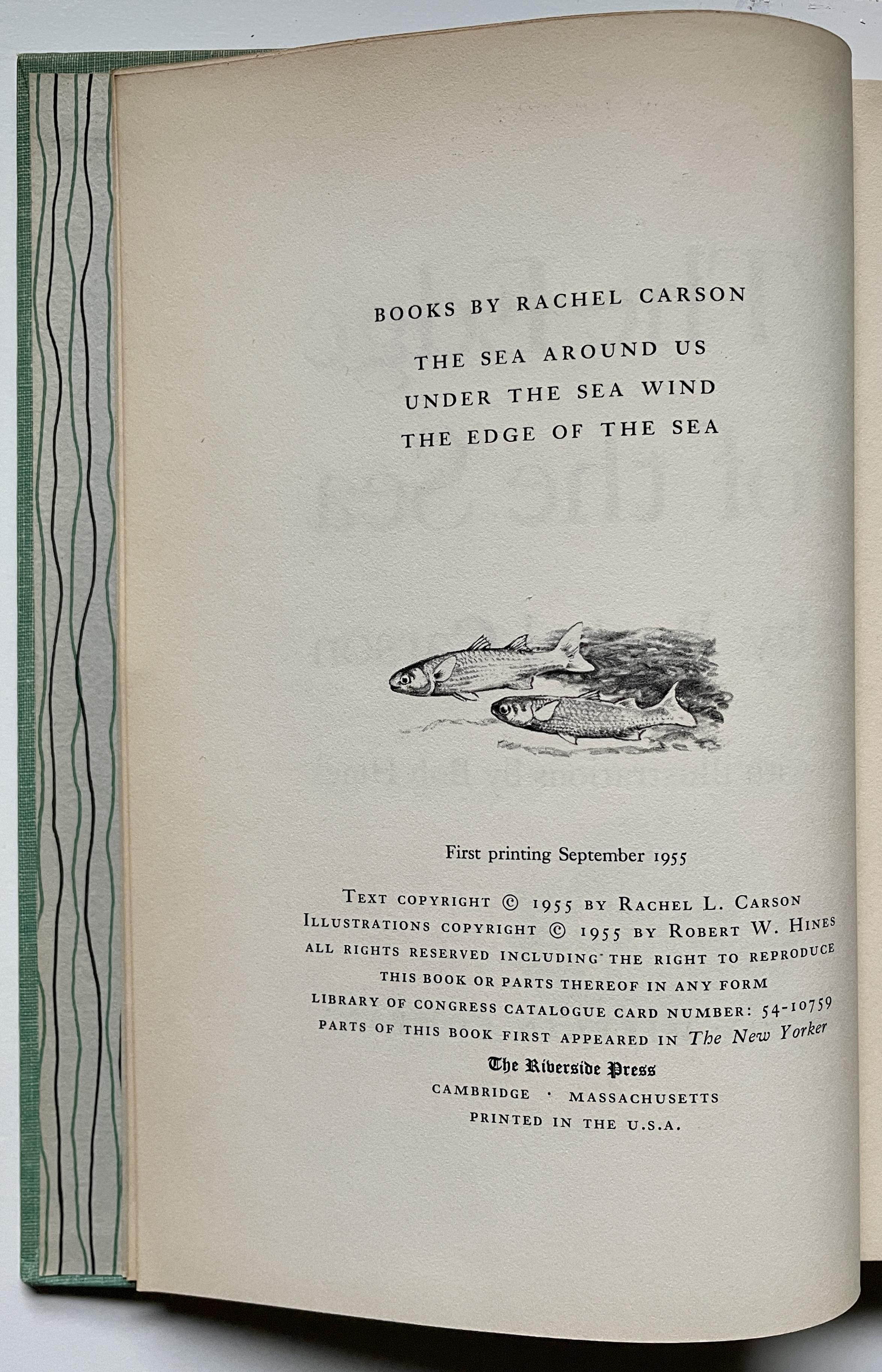 The Edge of the Sea Carson, Rachel [Assez bon] [Couverture rigide]