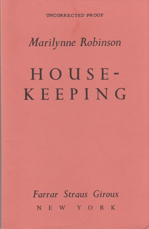 Housekeeping Robinson, Marilynne [Very Good] [Softcover]