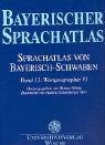 Bayerischer Sprachatlas: Bayerischer Sprachatlas. Regionalteil 1. Sprachatlas von Bayerisch-Schwaben 13: Bd 13 - König, Werner