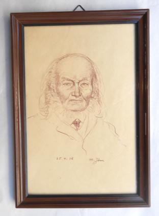 Portrait von Siegfried Henggeler, Bühlhof (1827-1918). Original ...