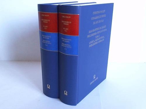 Philosophia vetus et nova. 2 Bände