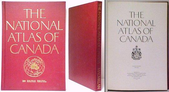 National Atlas Of Canada National Atlas Of Canada. 4Th Ed. By Atlas Of Canada): (1974) | John W.  Doull, Bookseller (A.b.a.c.)
