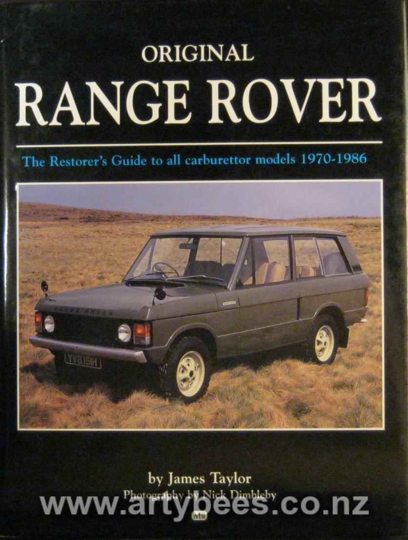 Original Range Rover - The Restorer's Guide to All Carburettor Models ...