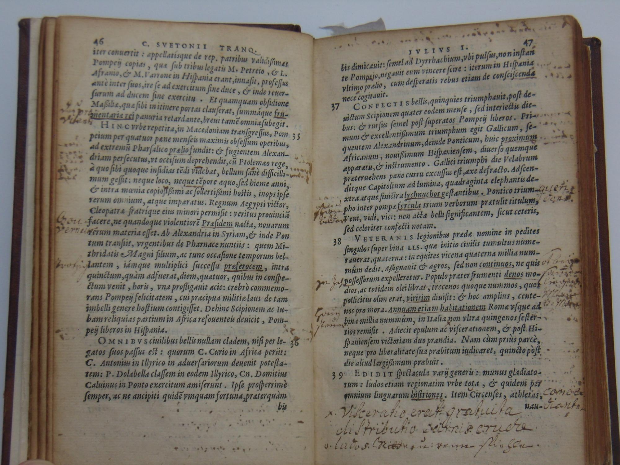 Suetonii Tranquilli XII Caesares, Theodori Pulmanni Cranenburgii opera