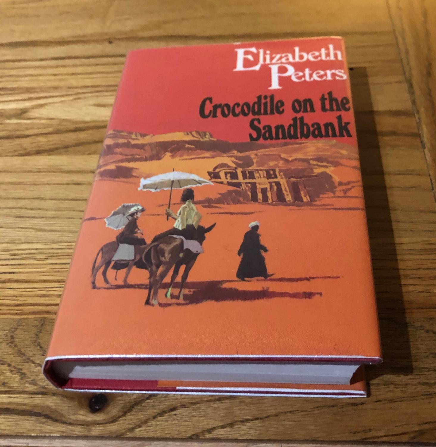 CROCODILE ON THE SANDBANK PETERS ELIZABETH [ ] [Hardcover]
