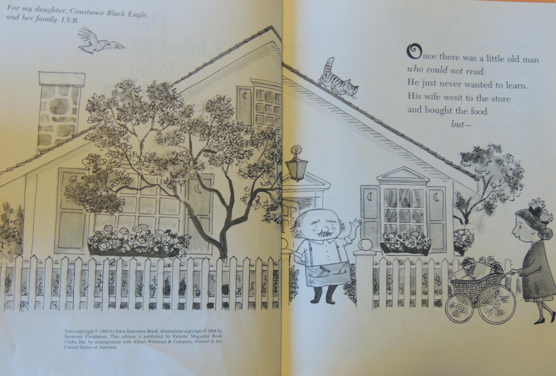 The Little Old Man Who Could Not Read by Black, Irma Simonton