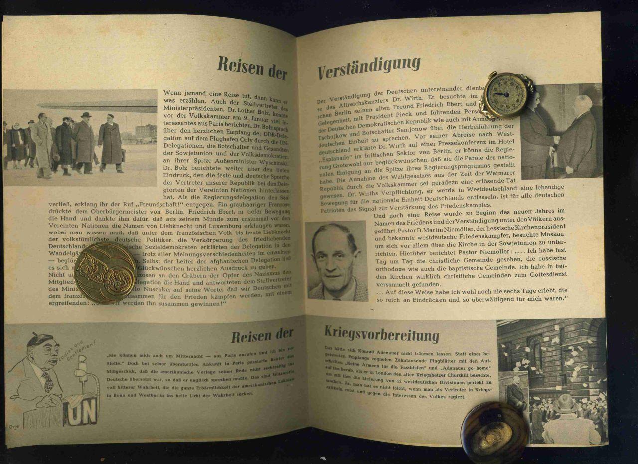 Das Ganze Deutschland soll es sein. Von hüben und drüben in Wort und Bild. Hrsg. Amt für