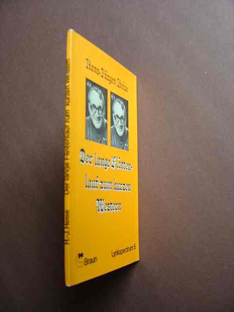 Der lange Flintenlauf zum kurzen Western. Satirische Texte. Mit handschriftlicher Autorensignatur auf Titel. - Heise, Hans-Jürgen.