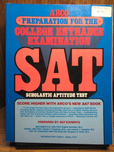 How to Prepare for the Scholastic Aptitude Test, SAT - Paperback - GOOD