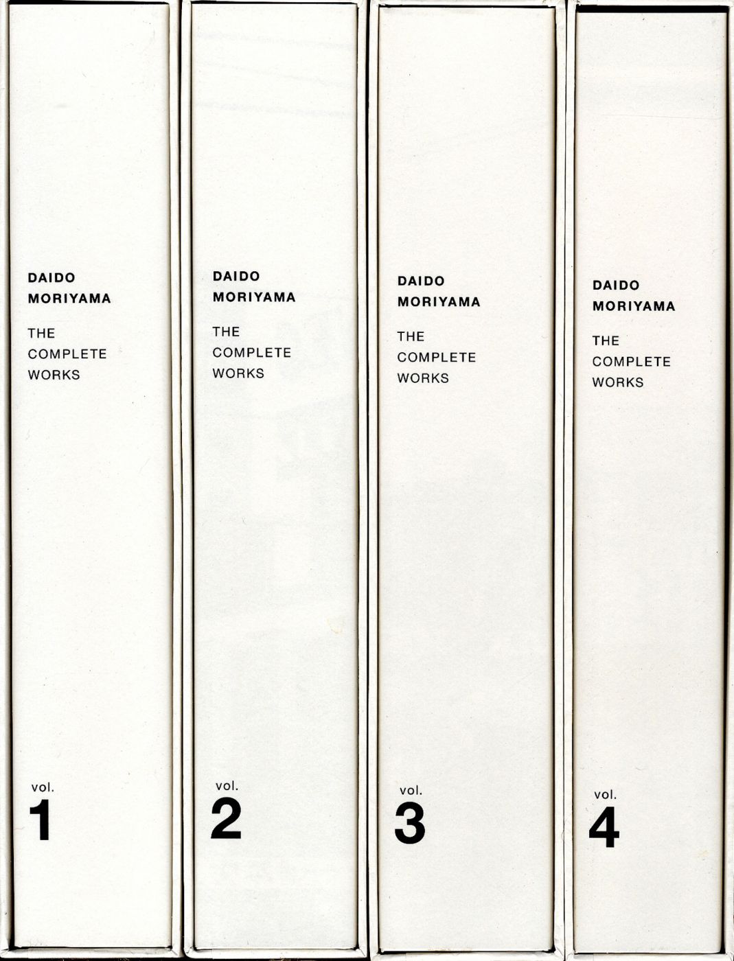 見逃し厳禁！おトクな Moriyama: Daido The (1964-2003 1-4 Volumes Works, Complete その他