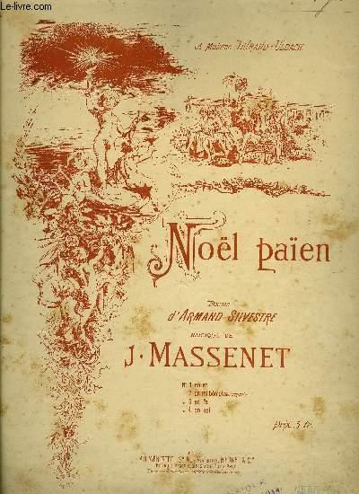 NOEL PAIEN by MASSENET J. / SILVESTRE Armand: Sheet Music  Le-Livre