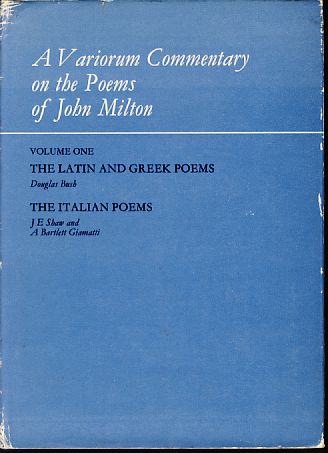 正式的 A Volume Milton. John of Poems the on Commentary Variorum 洋書