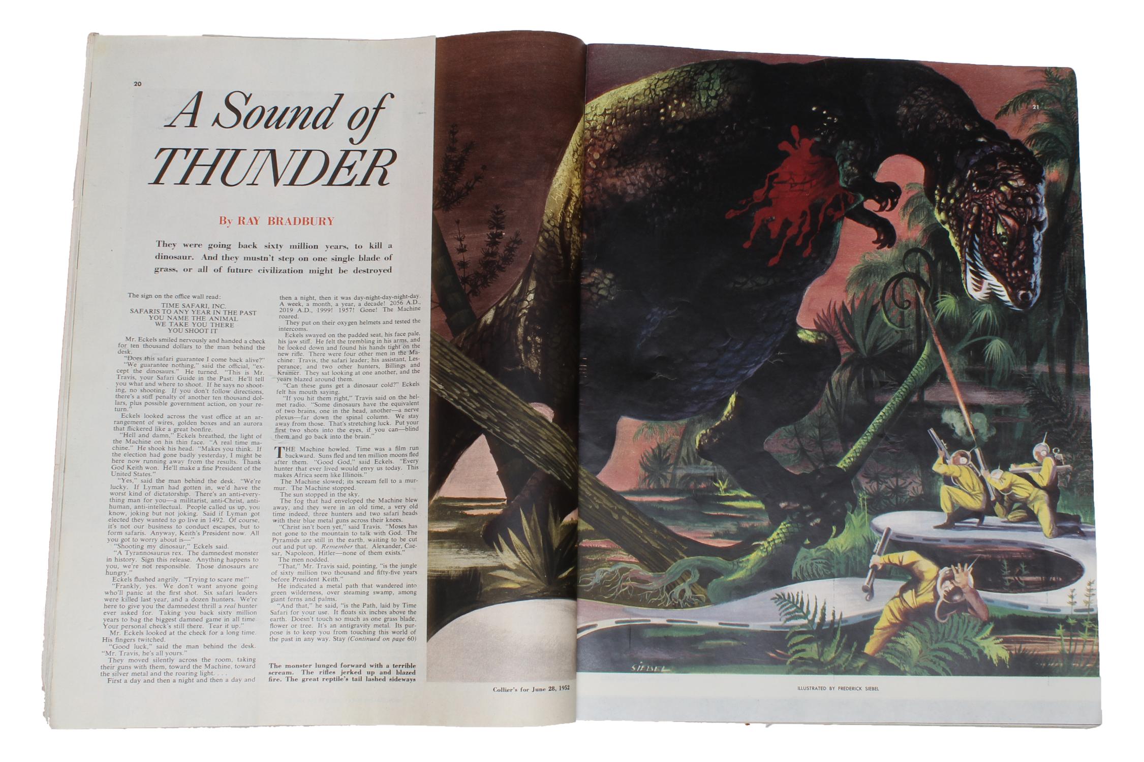 the sound of thunder bradbury the sound of thunder bradbury