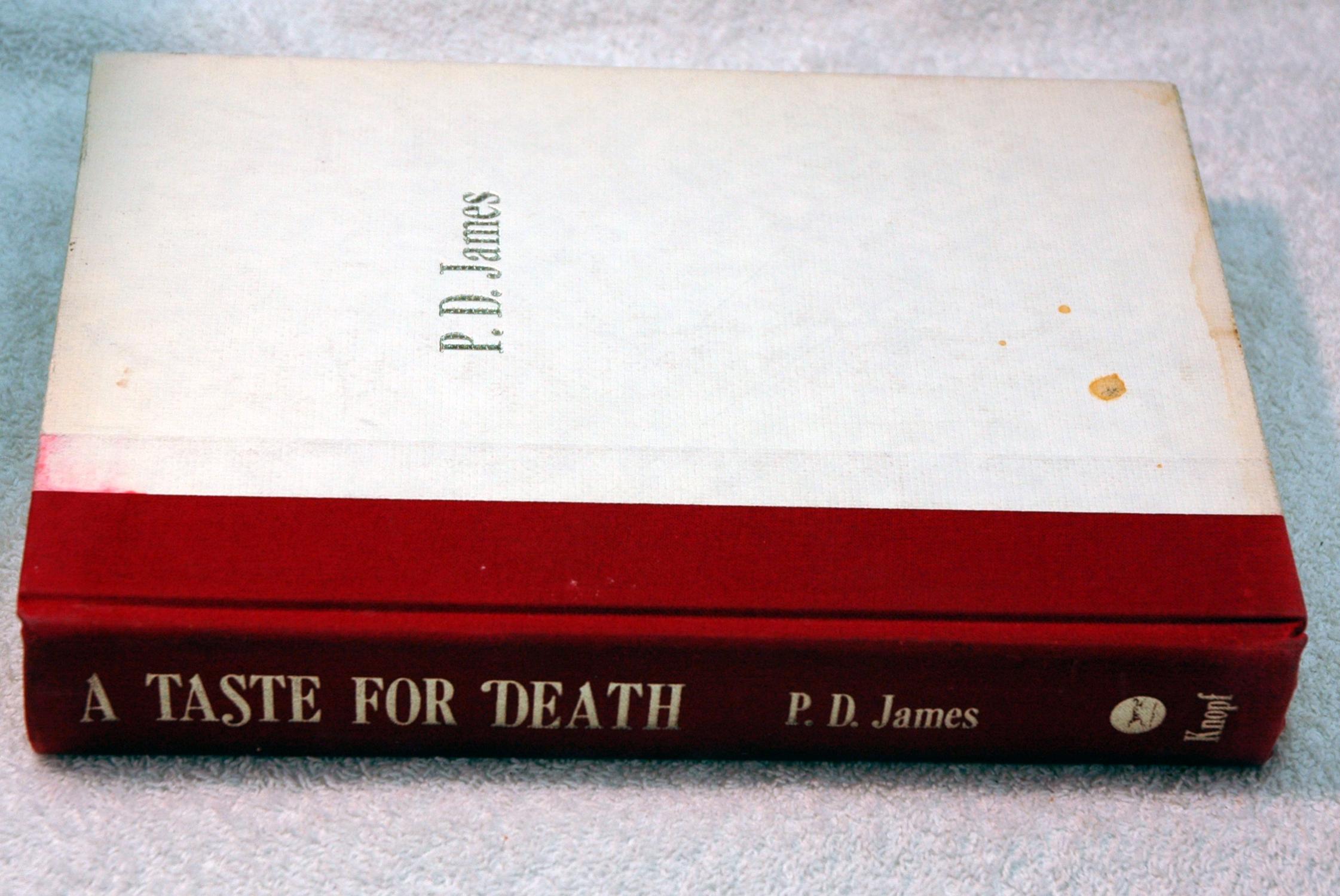 A Taste For Death By P D James Near Fine Hardcover 1986 Preferred Books A Taste For Death By P D James Near Fine Hardcover 1986 Preferred Books