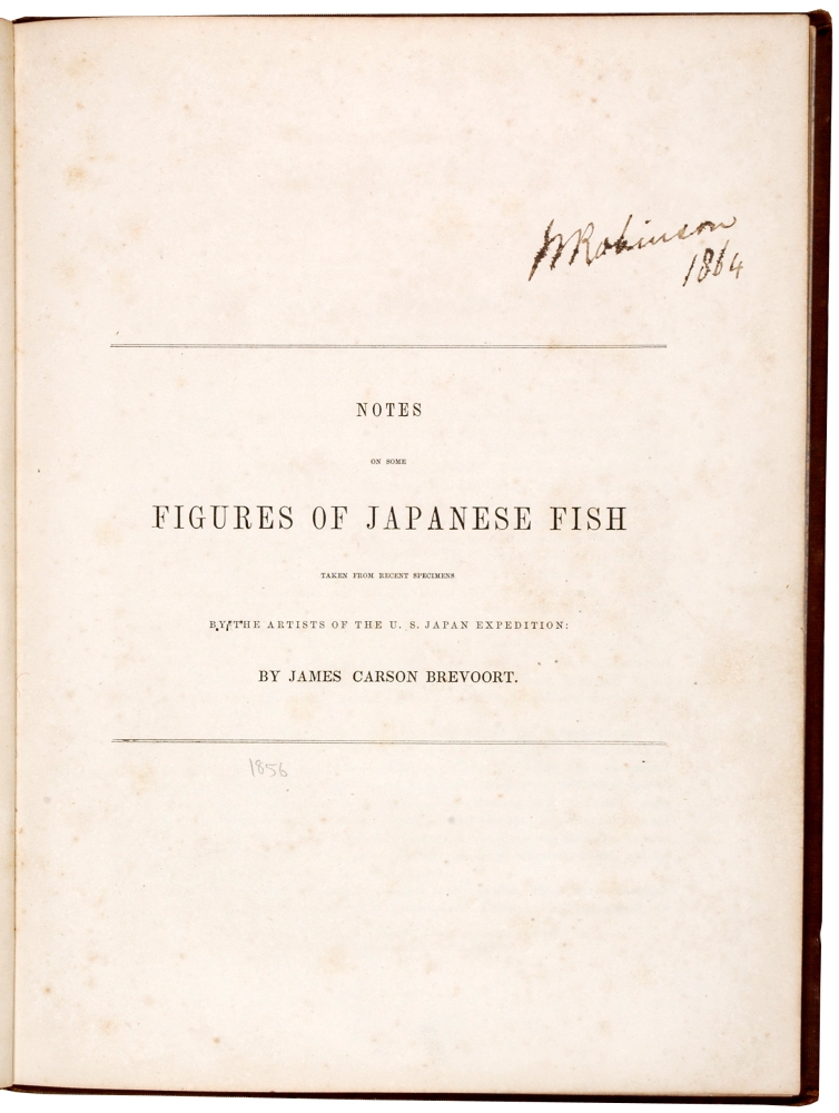Notes on some figures of Japanese Fish taken from recent