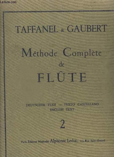 Methode Complete De Flute Vol.1 Taffanel & Gaubert