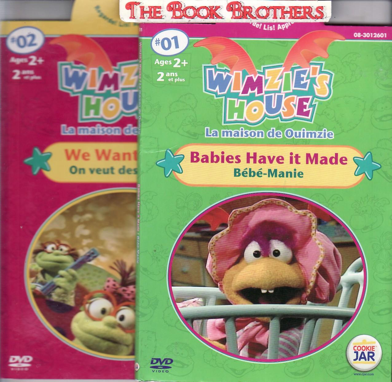 Wimzie S House Babie Have It Made La Maison De Ouimzie Bebe Manie Dvd And Booklet 1 To 8 New Audio Book Dvd The Book Brothers Wimzie S House Babie Have It Made La Maison De Ouimzie Bebe Manie Dvd And Booklet 1 To 8 New Audio Book Dvd The Book Brothers