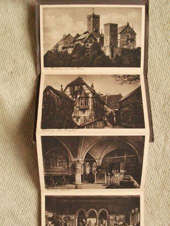 Erinnerung an Eisenach und die Wartburg. 12 Postkarten in ...