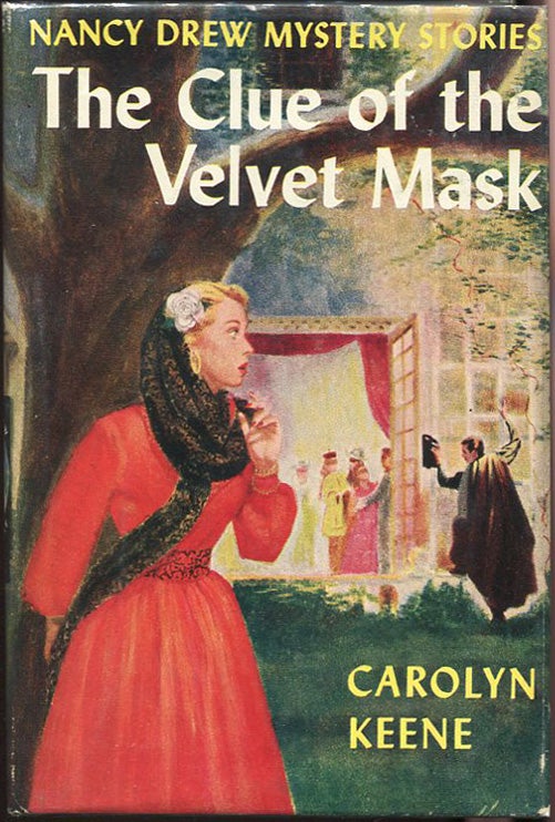 The Clue of the Velvet Mask by Keene, Carolyn Very Good Hardcover (1955) Later printing