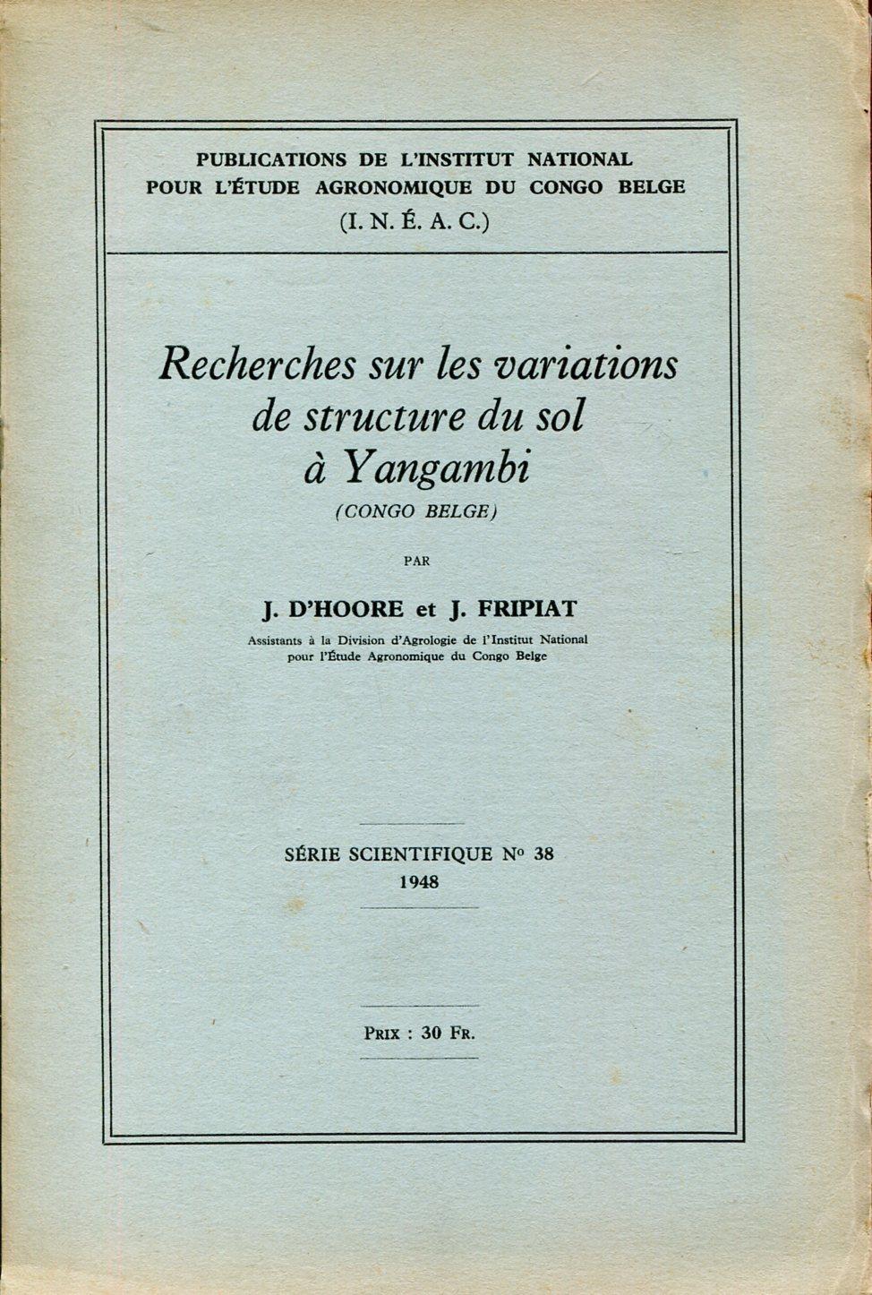 Fripiat J J Abebooks