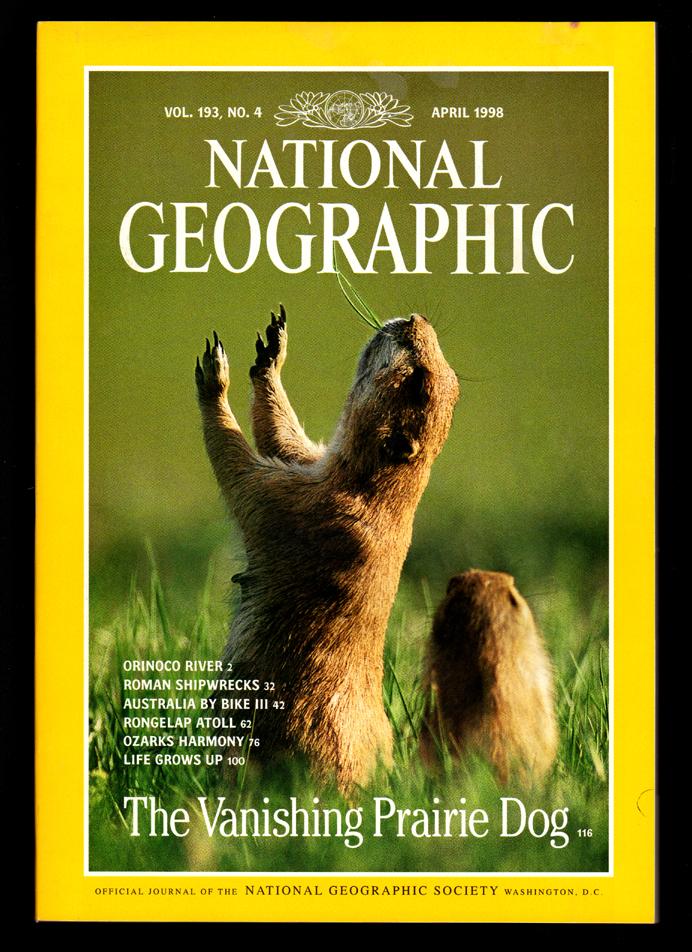 The National Geographic Magazine / April, 1998. The Orinoco; Roman ...