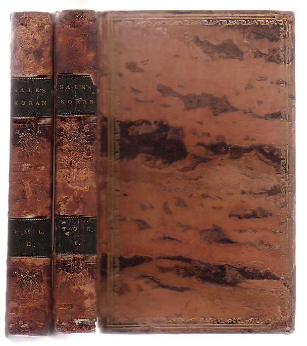 The Koran; Commonly Called The Alcoran Of Mohammed (Two Volumes) Sale, George [Fair] [Hardcover]