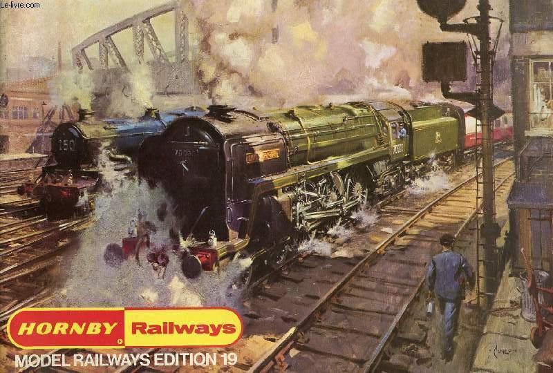 HORNBY RAILWAYS, MODEL RAILWAYS EDITION 19 (Contents: Clockwork and Electric Train Sets. Electric Goods Train Sets. Electric Passenger Train Sets. Ex