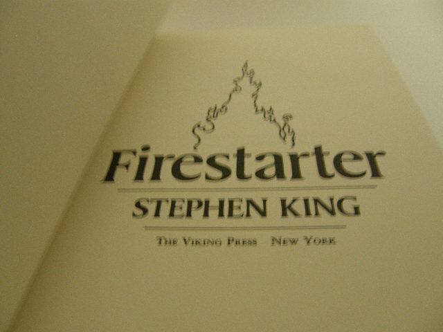 firestarter king firestarter king