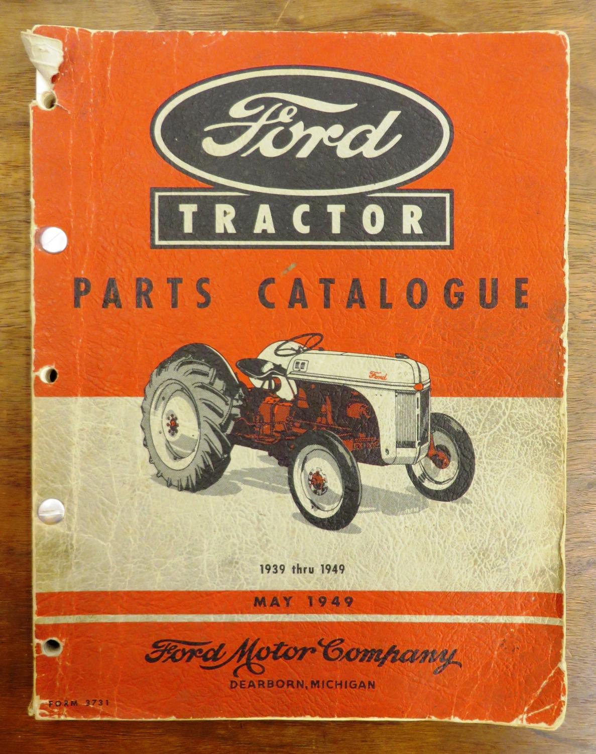 1939-1966 Ford Tractor Genuine Parts & Accessories Sales Brochure 