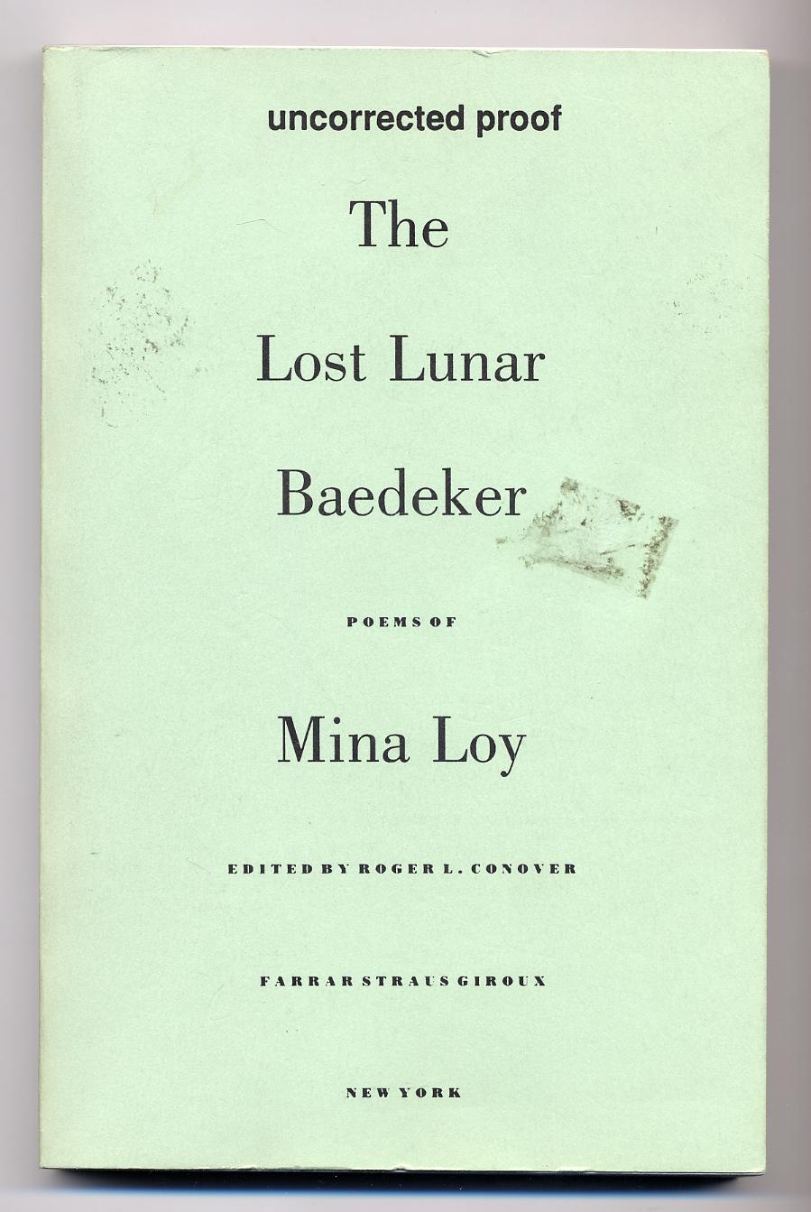 The Lost Lunar Baedeker - LOY, Mina