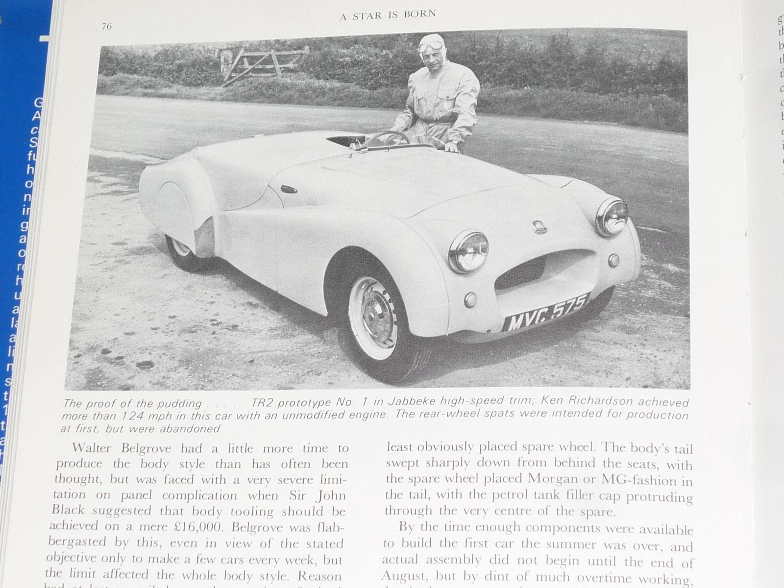 Story of Triumph Sports Cars : The Graham Robson [Assez bon] [Couverture rigide]