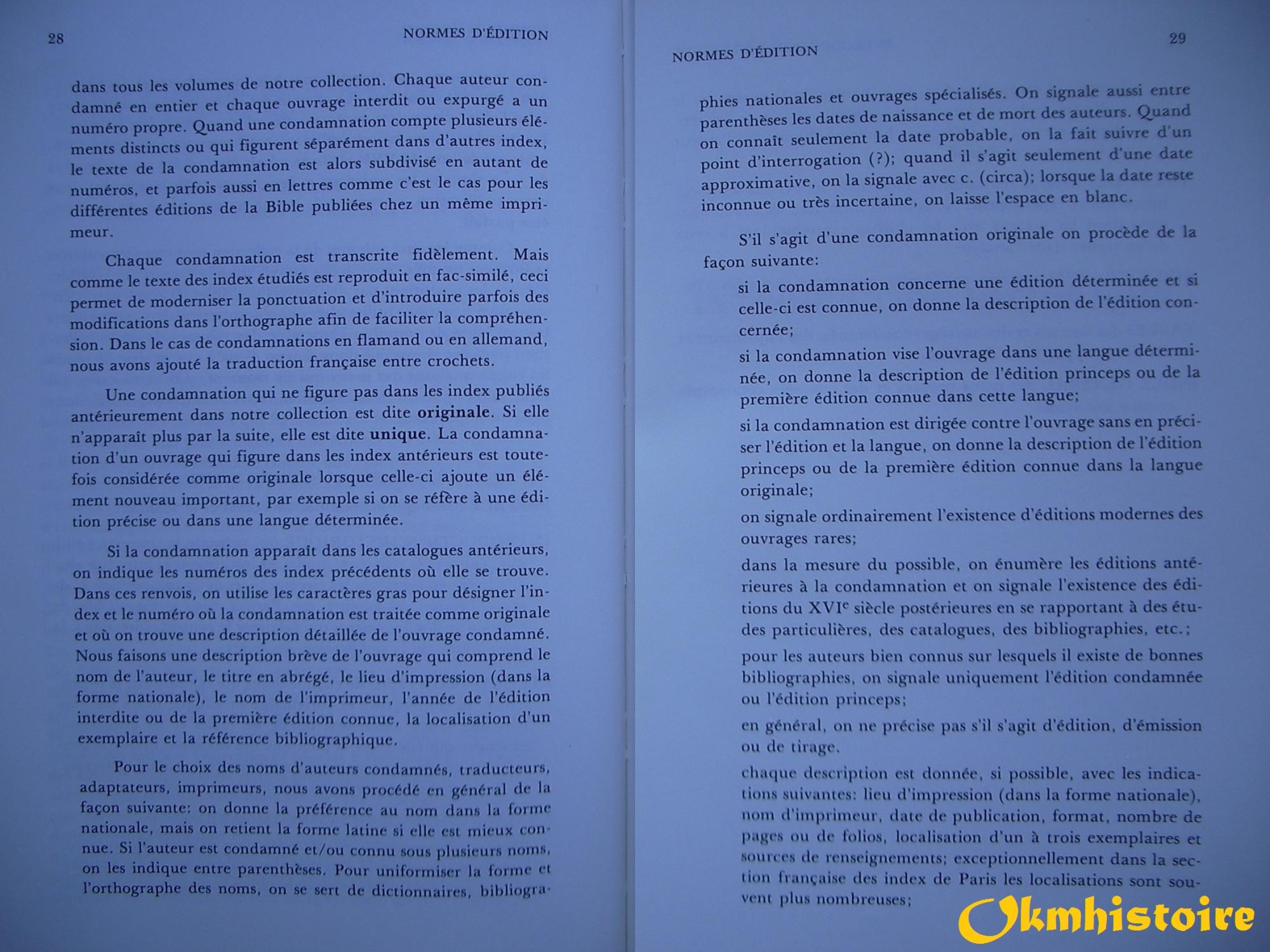 Index des livres interdits. Série complète TOMES 1 à 11 de J.M. De Bujanda
