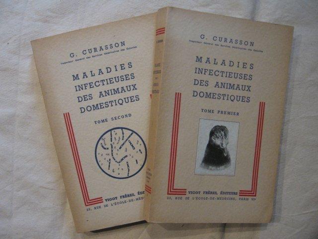 Maladies infectieuses des animaux domestiques by G. Curasson: Très bon ...