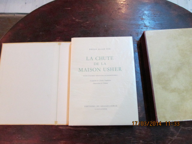 La chute de la Maison Usher. par POE Edgar Allan.DUBOUT.: (1948