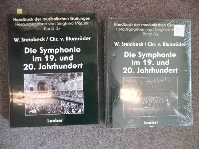 Handbuch der Musikalischen Gattungen, band 3, 1&2 - Die Symphonie in 19. und 20. Jahrhundert - Steinbeck, Wolfram, & Christoph von Blumroder
