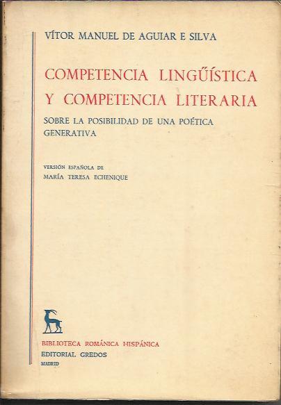 Competencia Lingüística y Competencia Literaria 