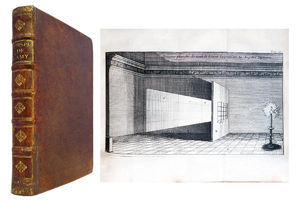 Traité de perspective, Où sont contenus les fondemens de la Peinture. LAMY (Bernard) [ ] [Couverture rigide]