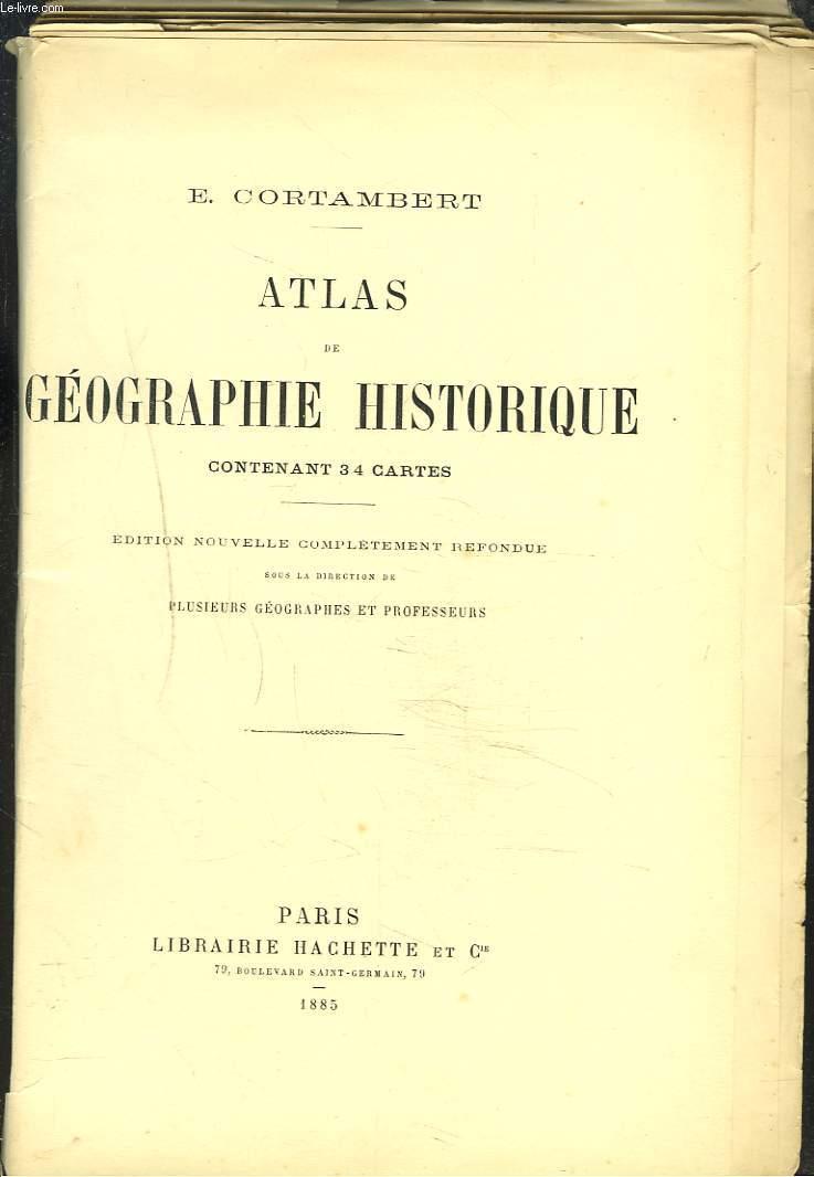 Atlas de géographie historique et moderne des filles secondaire l abbé julien 