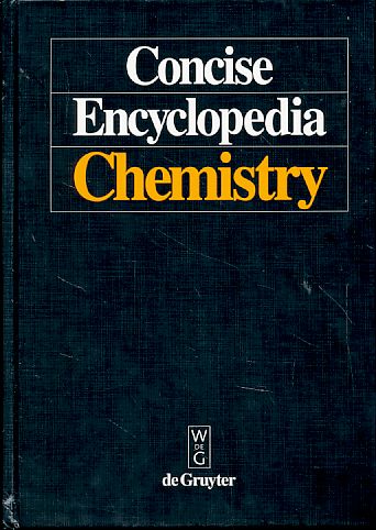 Concise encyclopedia chemistry. Transl. and rev. by Mary Eagleson. - Jakubke, Hans-Dieter and Hans Jeschkeit (Eds.)