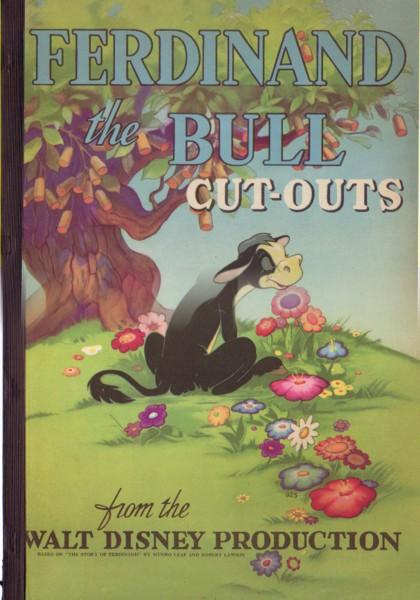 FERDINAND THE BULL CUT-OUTS (code number 925) Disney, Walt [Fine] [Hardcover]