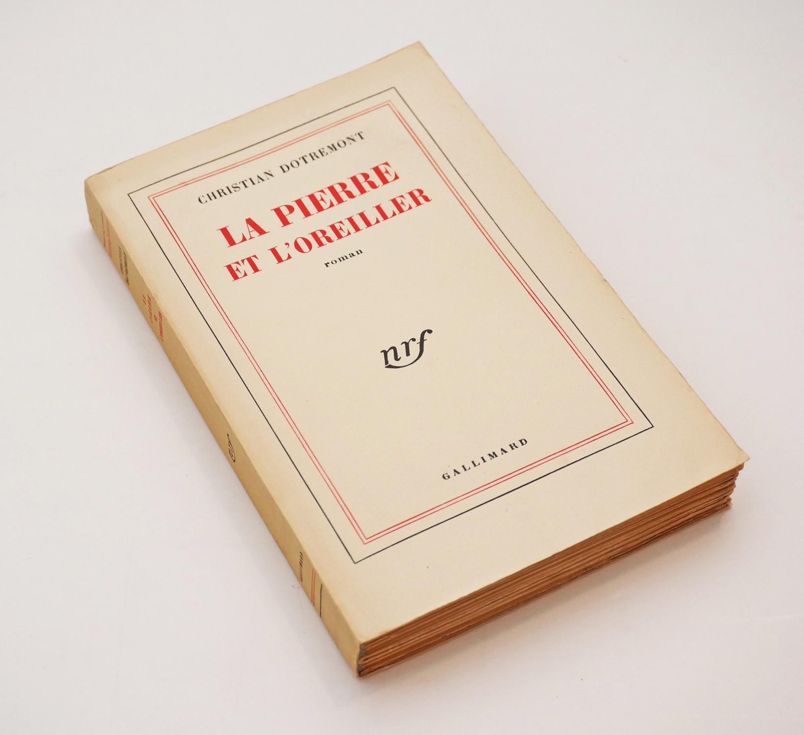 LA PIERRE ET L'OREILLER DOTREMONT (Christian) [Occasion - Très bon] [Couverture souple]