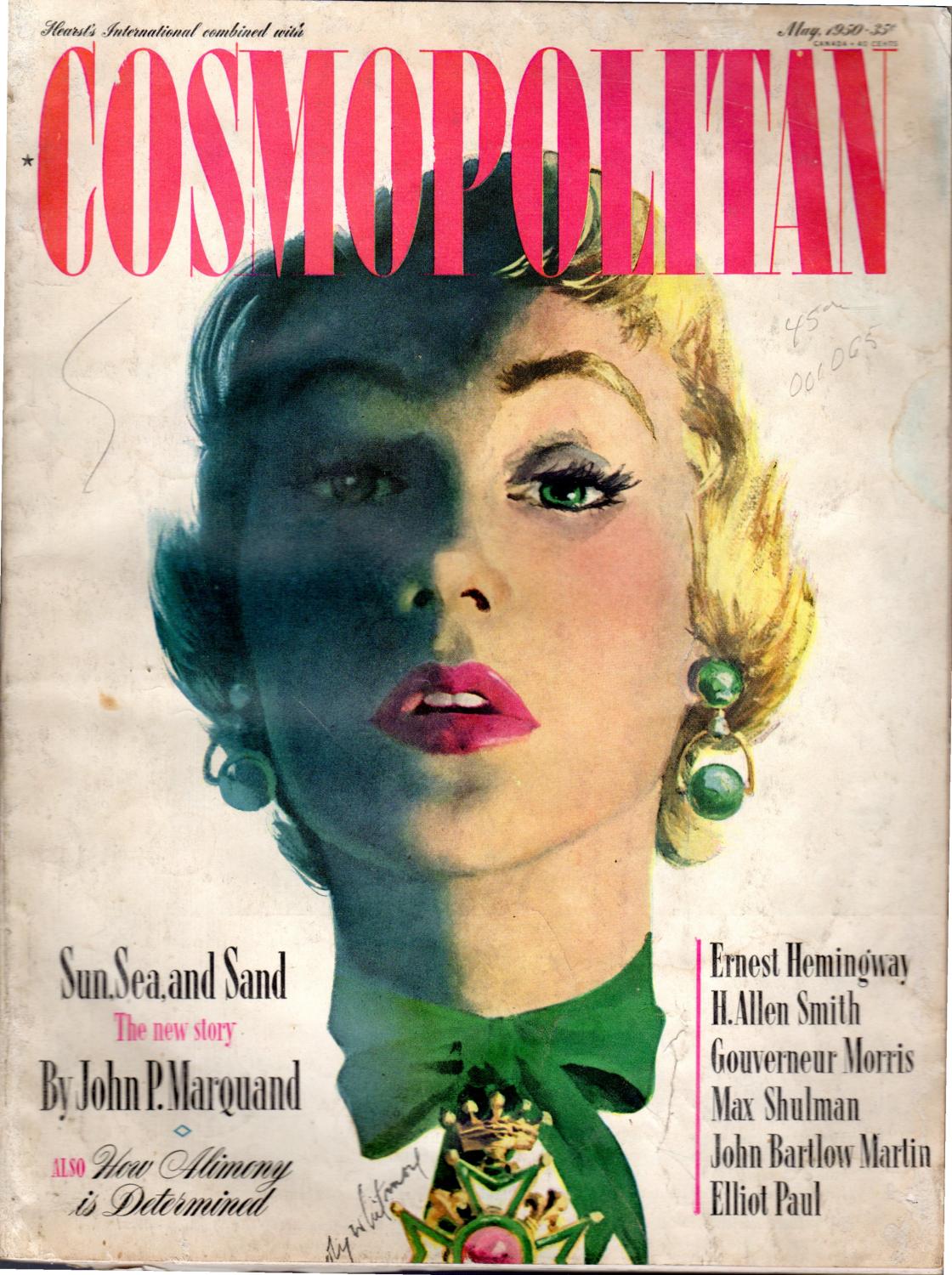Cosmopolitan Magazine May, 1950 de Mayes, Herbert R (Editor) (1950