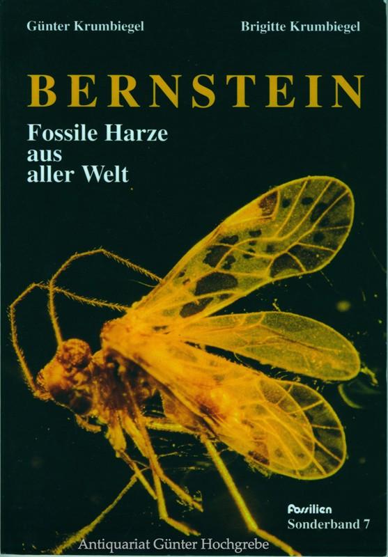 Bernstein - Fossile Harze aus aller Welt. Geschichte, Harze, Vorkommen, Gewinnung, Inklusen. - Krumbiegel, Günter und Brigitte